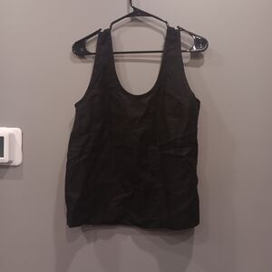 Everlane Scoop Neck Linen Tank, size 4. Excellent condition
